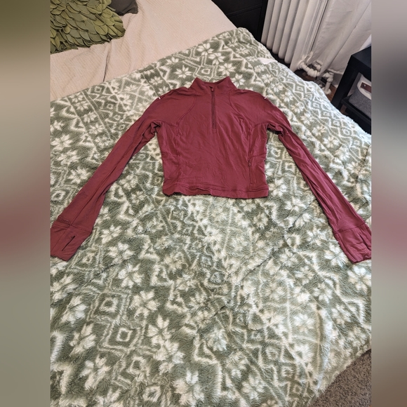 Lululemon it's Rulu Cropped half-zip - Picture 3 of 3